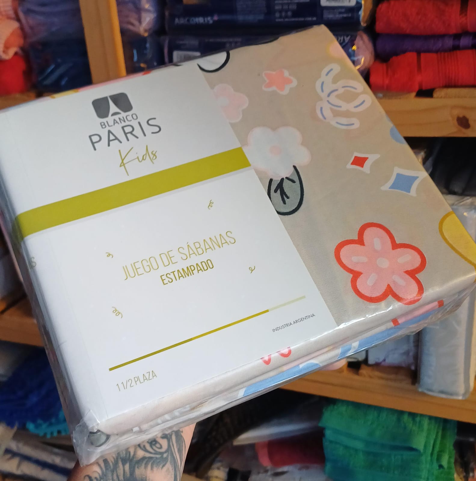 SABANAS INFANTILES 1 Y MEDIA