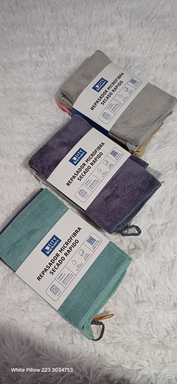 REPASADOR DE MICROFIBRA X3