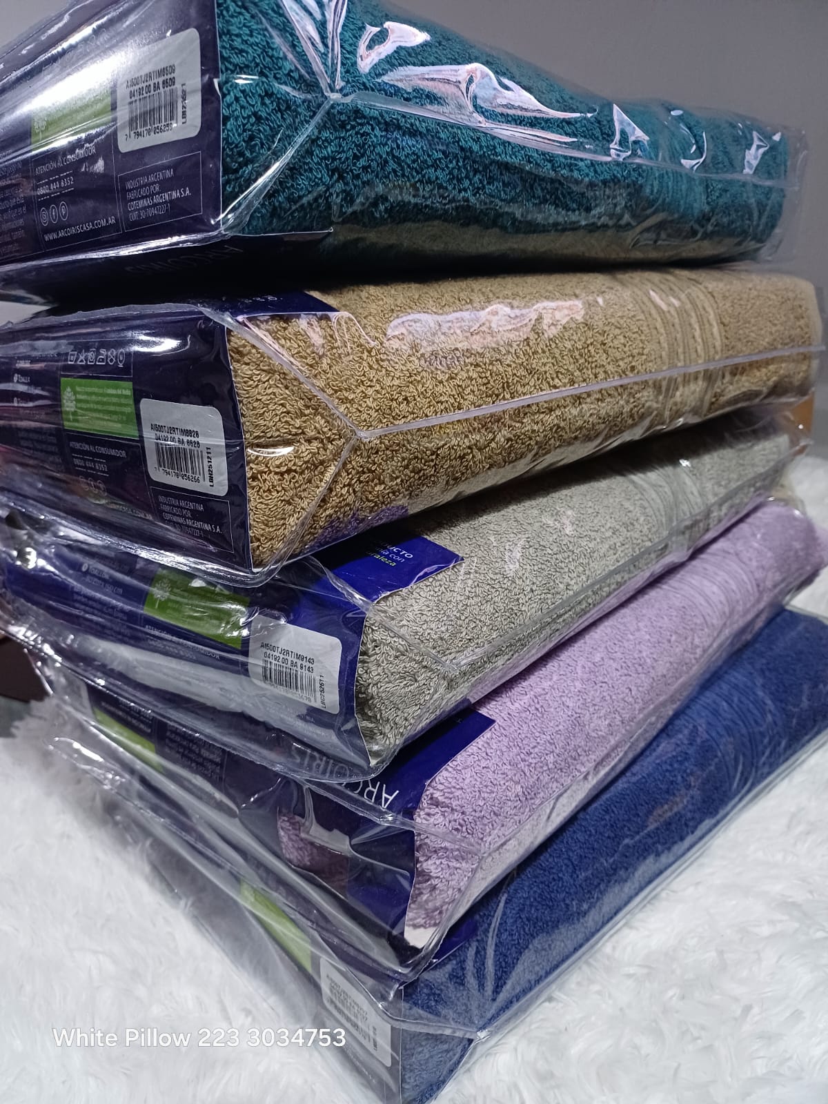 TJUEGO TOALLON Y TOALLA 500GRS